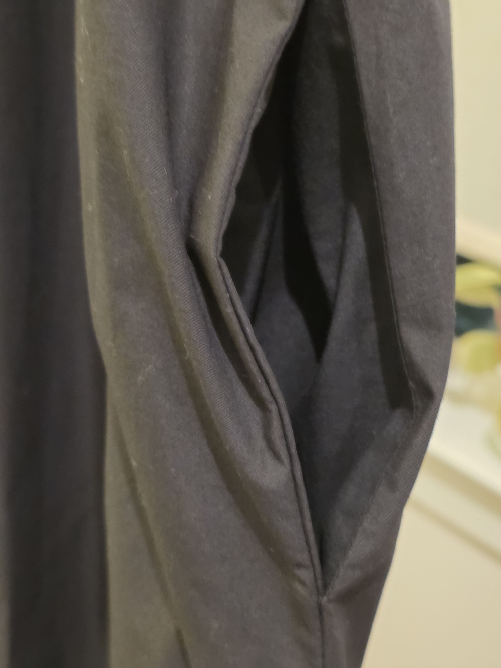 Classic Black V-Neck Spaghetti Strap Dress Size L - Picture 6 of 16